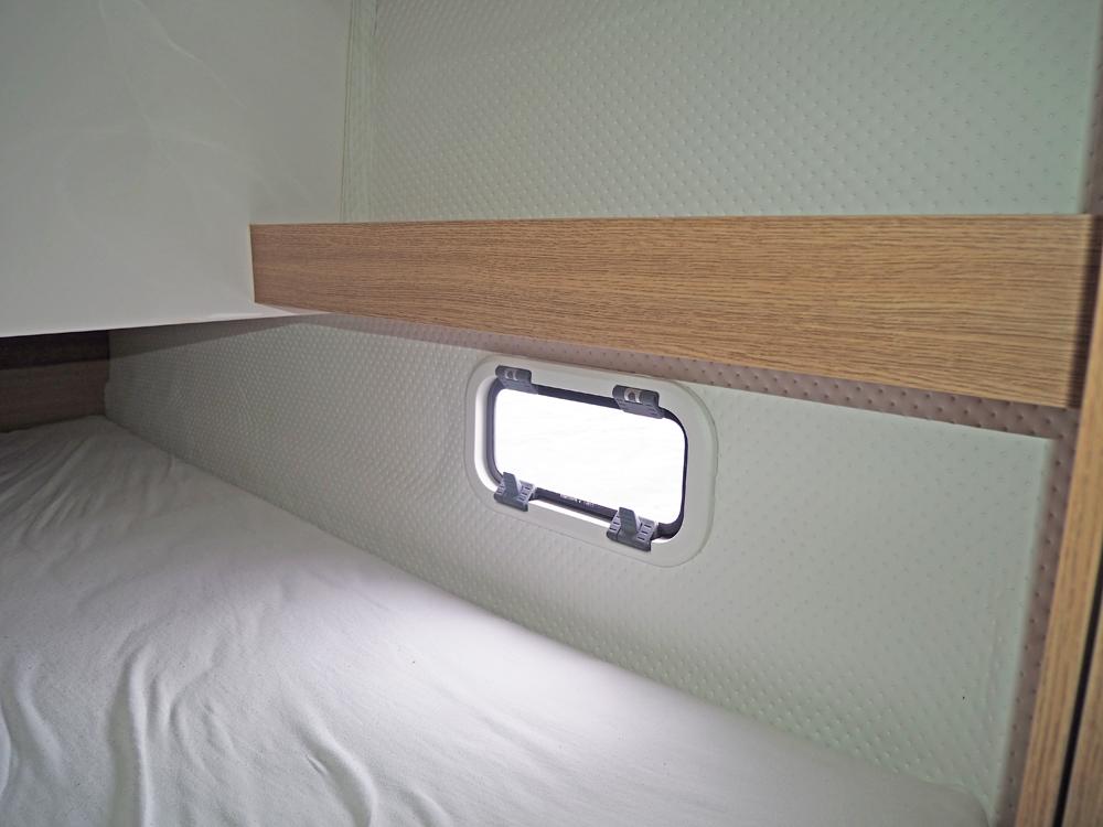 Achterkajuit, Accommodatie